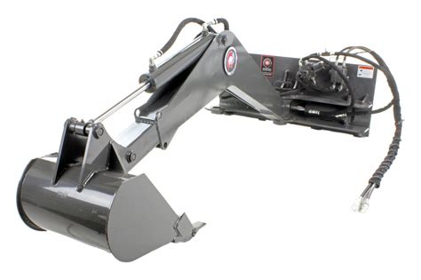 skid steer backhoe arm|backhoe attachments for skid steer.